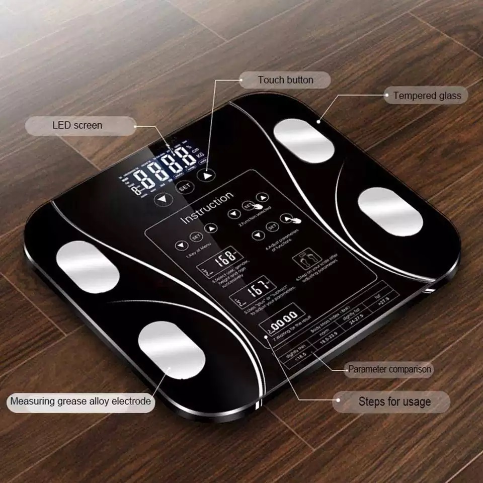 BALANZA DE COMPOSICIÓN CORPORAL AVANZADO Y CONECTIVIDAD BLUETOOTH APP - 2