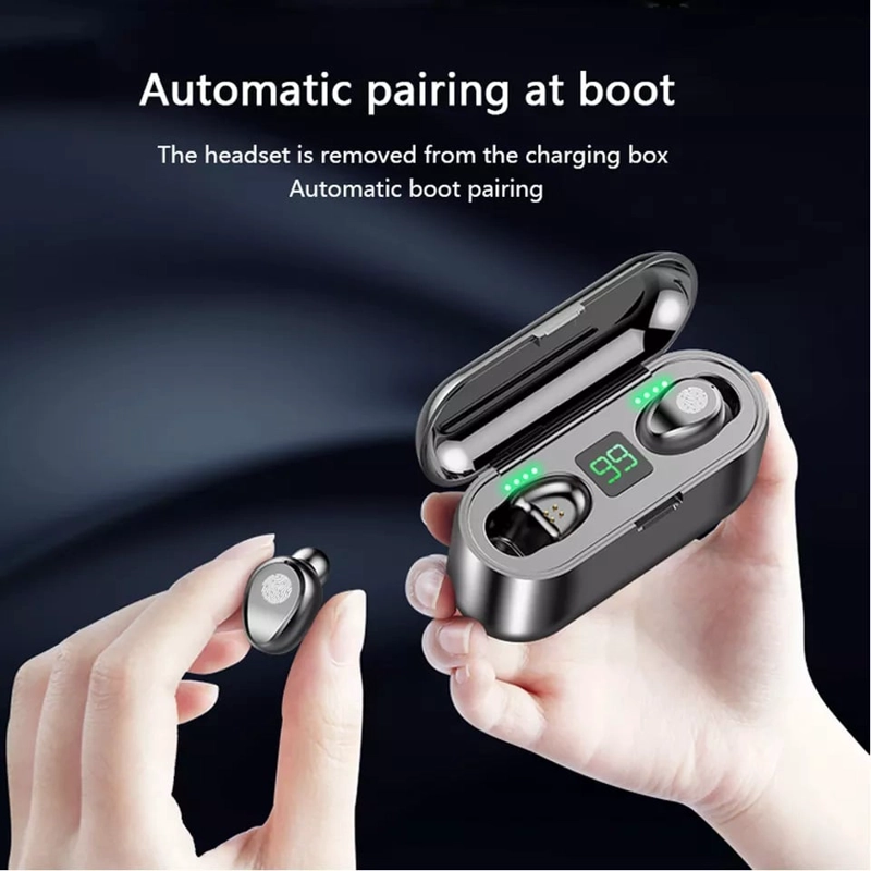 AUDÍFONOS IN EAR F9 5.0 BLUETOOTH 5.0 - 3