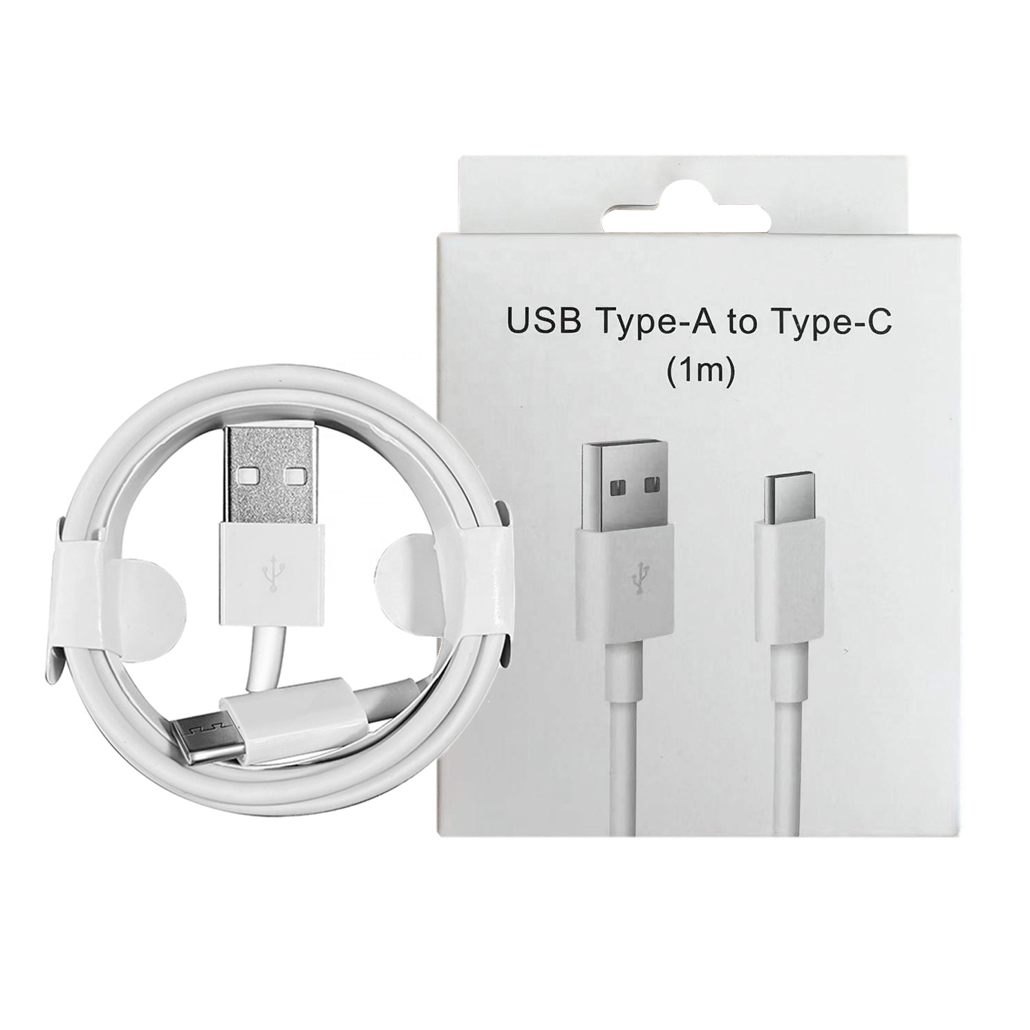 CABLE CARGADOR Y DATOS USB TIPO C DE 1 METRO PARA SAMSUNG XIAOMI - 1