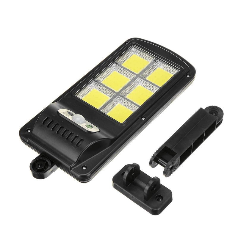 LUZ LED INTELIGENTE CON PANEL SOLAR CONTROL REMOTO Y SENSOR MOVIMIENTO 6000 LUMENES BLANCO - 3