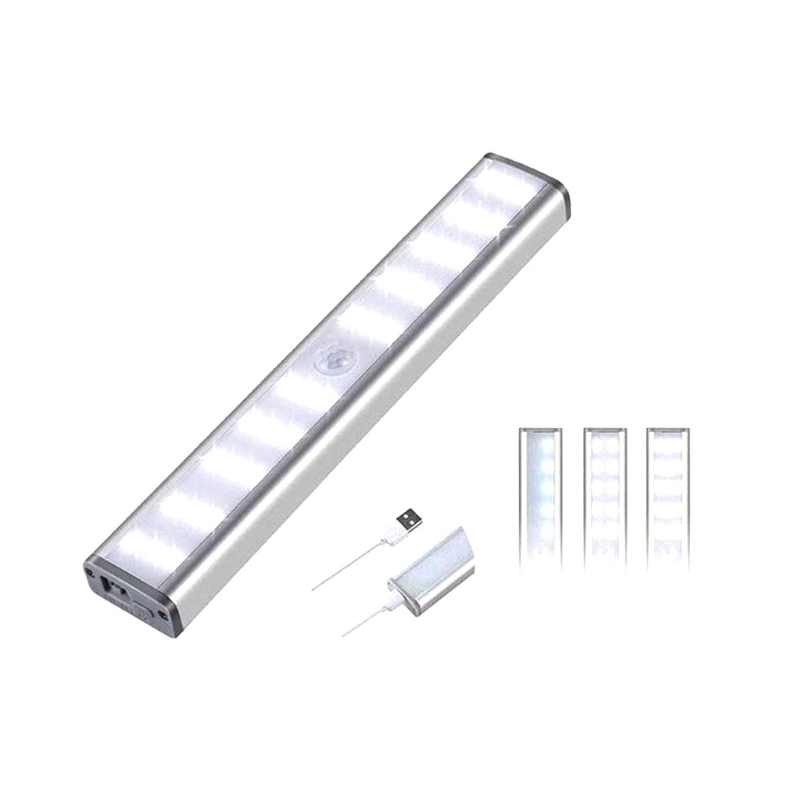 LUZ LED RECARGABLE CON SENSOR DE MOVIMIENTO ILUMINACION INTELIGENTE - 1
