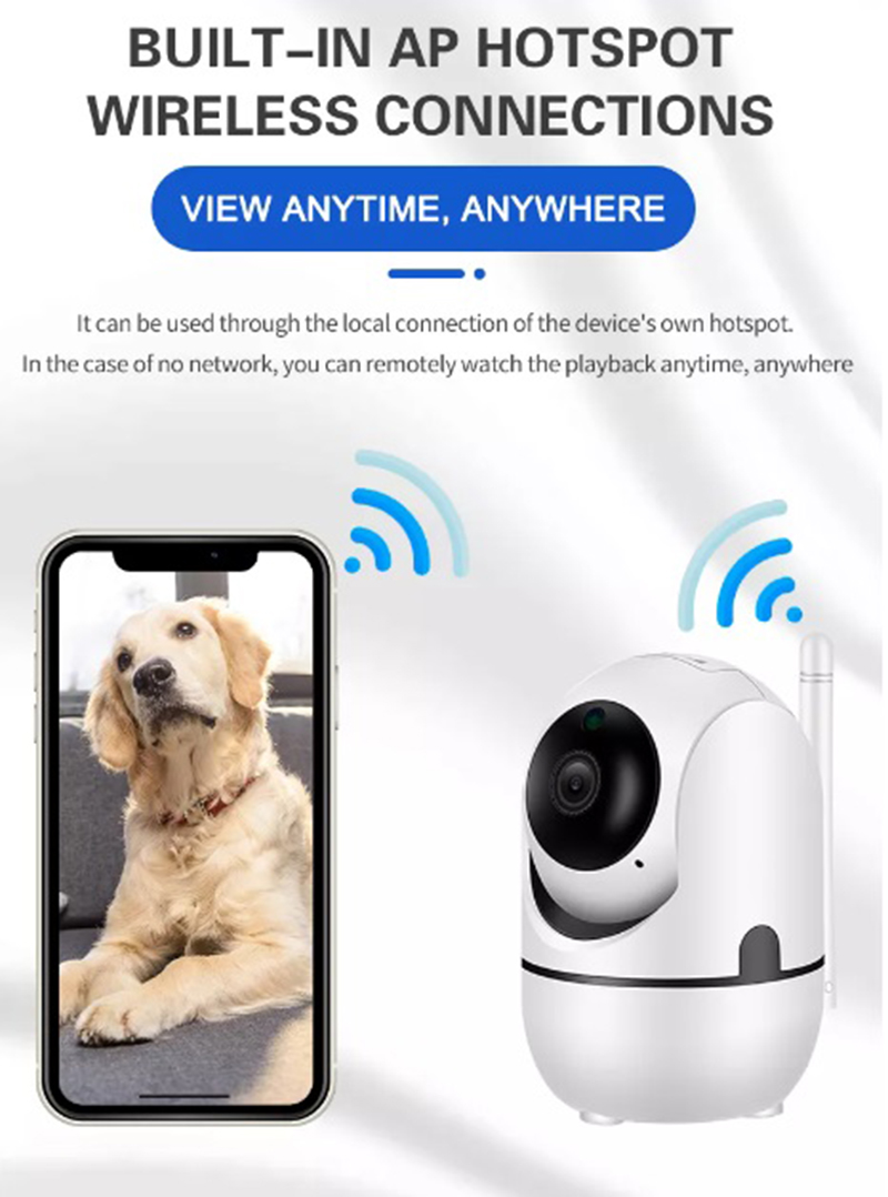 CÁMARA INTELIGENTE WIFI 360° MOTORIZADA FULL HD - 3