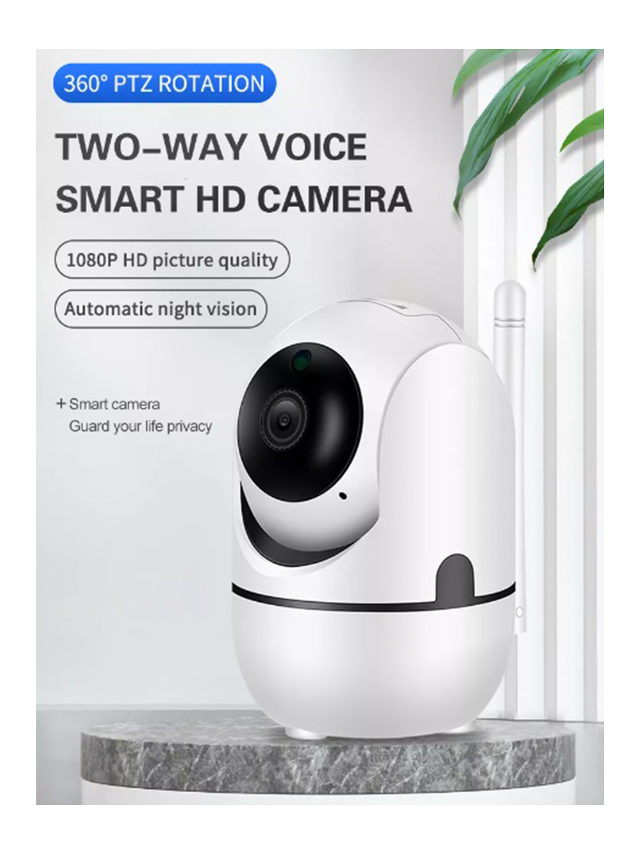 CÁMARA INTELIGENTE WIFI 360° MOTORIZADA FULL HD - 4