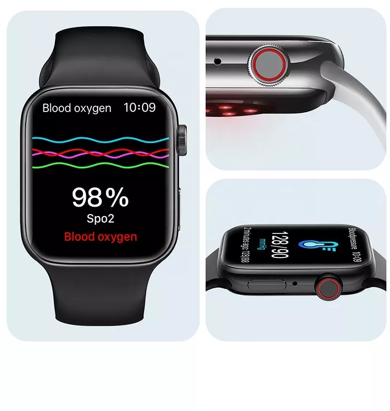 SMARTWATCH T900 PRO MAX L BLANCO REOJ INTEIGENTE BUETOOTH BANCO - 3