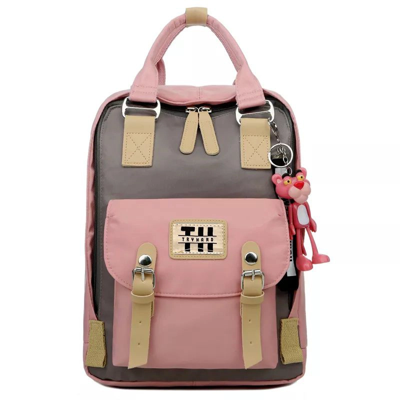 MOCHILA FEMENINA DISEÑO CLASICO A PRUEBA DE AGUA 37 LITROS - 1