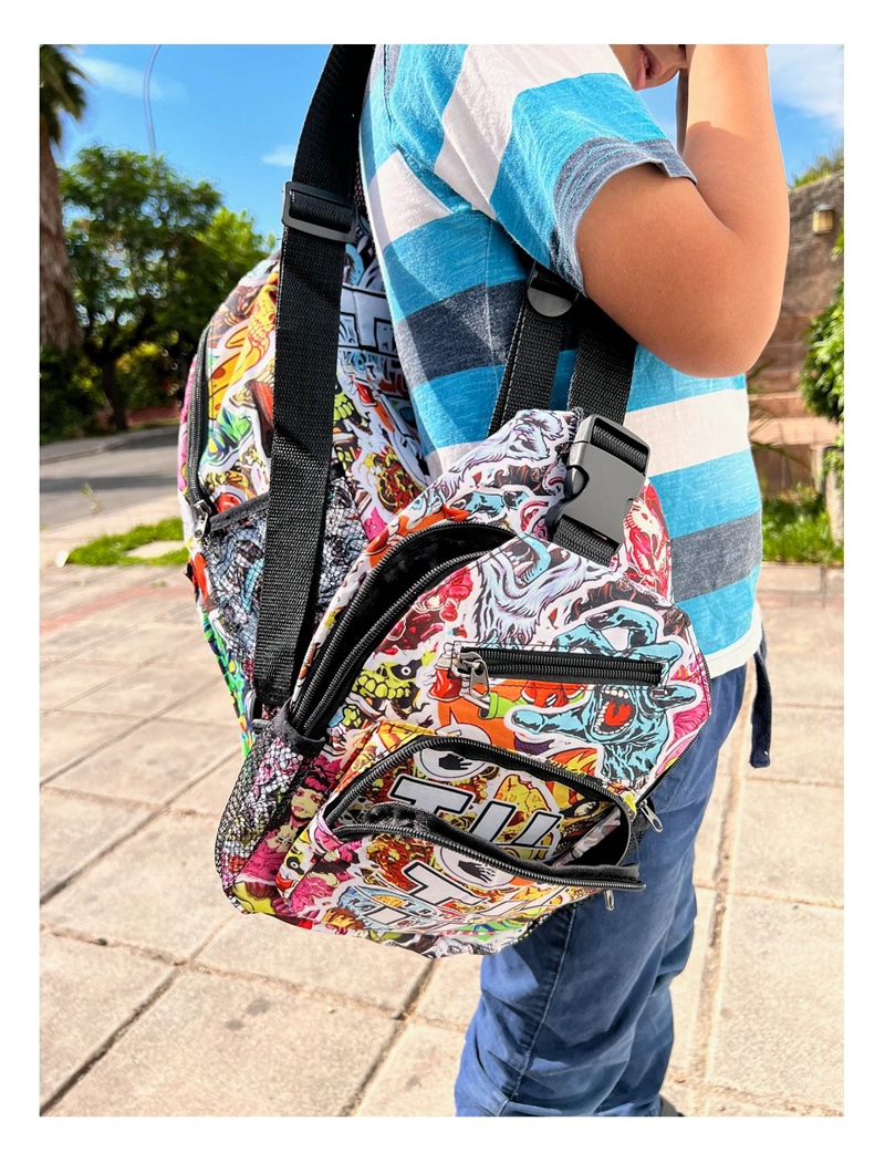 MOCHILA DISEÑO EXCLUSIVO A PRUEBA DE AGUA 37 LITROS UNISEX - 6