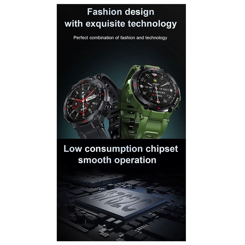 SMARTWATCH K22 SPORTS NEGRO BLUETOOTH - 4