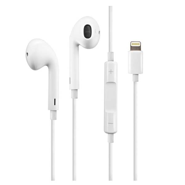 AUDÍFONOS MANOS LIBRES LIGHTNING EARPHONES IPHONE CONECTOR - 2