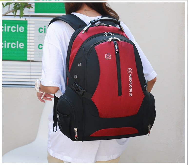 MOCHILA MULTIFUNCIONAL LAPTOP IMPERMEABLE CON PUERTO USB 39 LITROS - 3