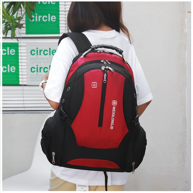 MOCHILA MULTIFUNCIONAL LAPTOP IMPERMEABLE CON PUERTO USB 39 LITROS - 4