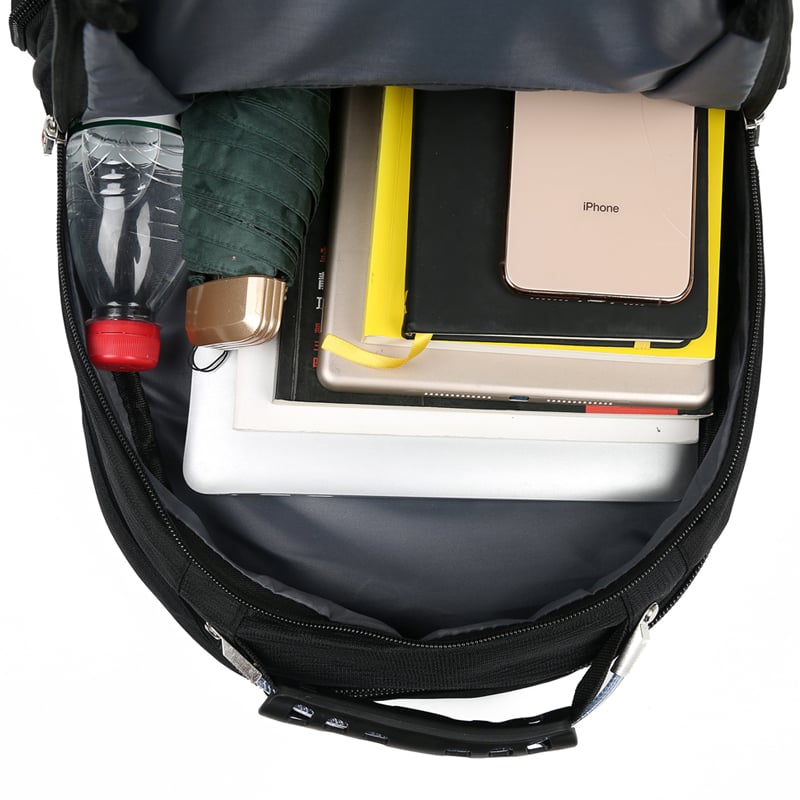 MOCHILA MULTIFUNCIONAL LAPTOP IMPERMEABLE CON PUERTO USB 39 LITROS - 5