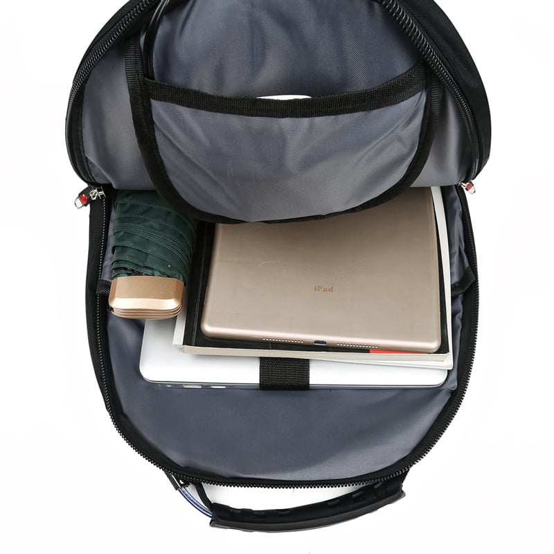 MOCHILA MULTIFUNCIONAL LAPTOP IMPERMEABLE CON PUERTO USB 39 LITROS - 6
