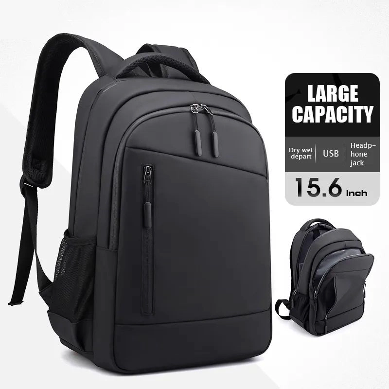 MOCHILA PARA LAPTOP IMPERMEABLE CON PUERTO USB 39 LITROS IDEAL VIAJES - 3