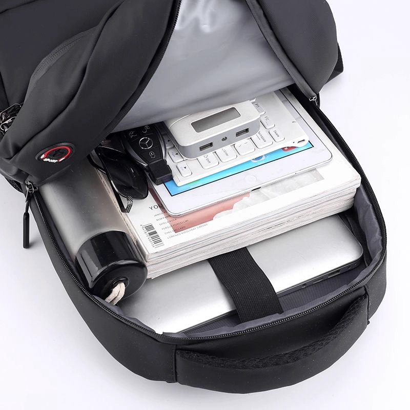 MOCHILA PARA LAPTOP IMPERMEABLE CON PUERTO USB 39 LITROS IDEAL VIAJES - 7