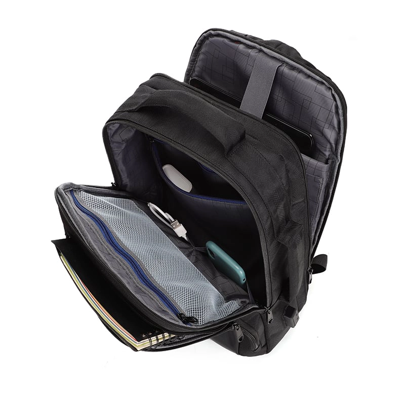 MOCHILA MULTIFUNCIONAL LAPTOP IMPERMEABLE CON PUERTO USB 39 LITROS - 8