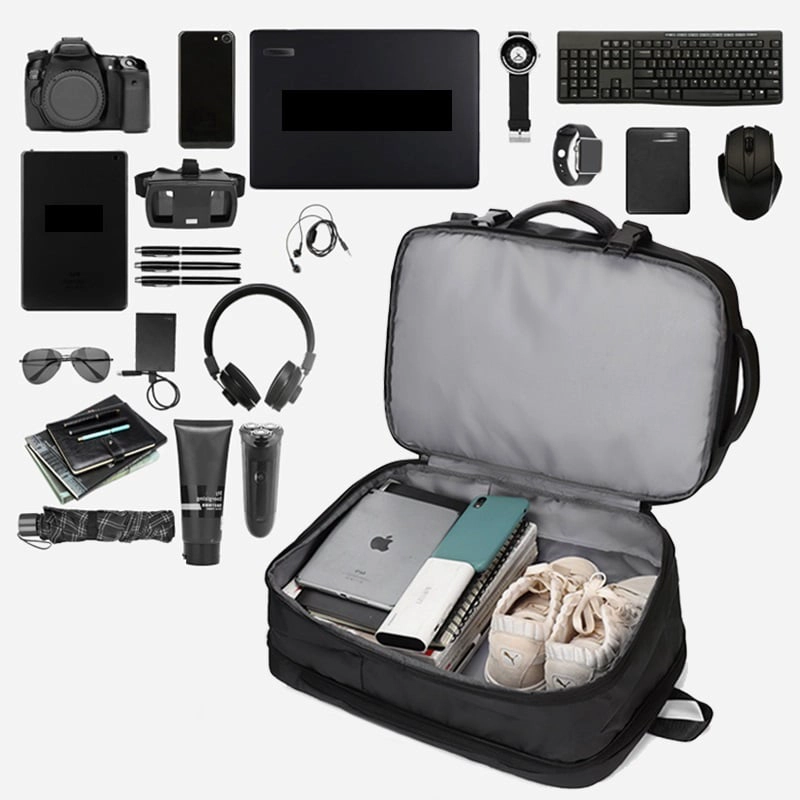 MOCHILA MULTIFUNCIONAL LAPTOP IMPERMEABLE CON PUERTO USB 39 LITROS - 9