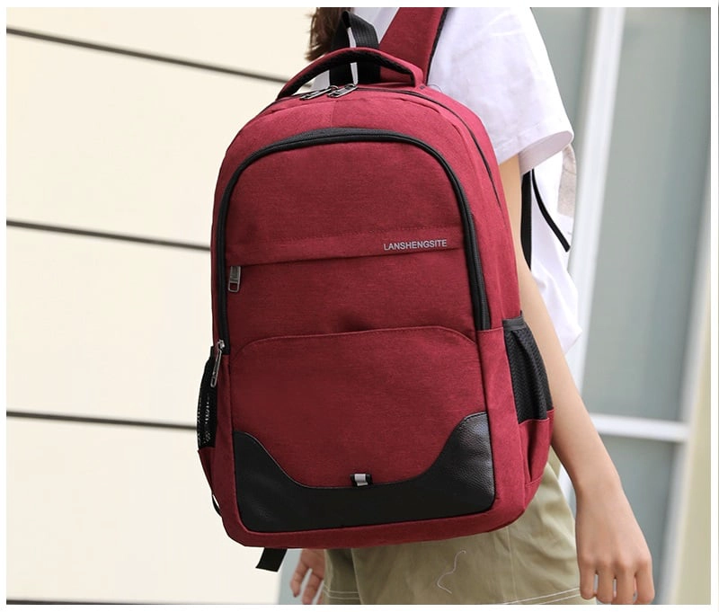 MOCHILA MULTIFUNCIONAL LAPTOP IMPERMEABLE CON PUERTO USB 35 LITROS - 3