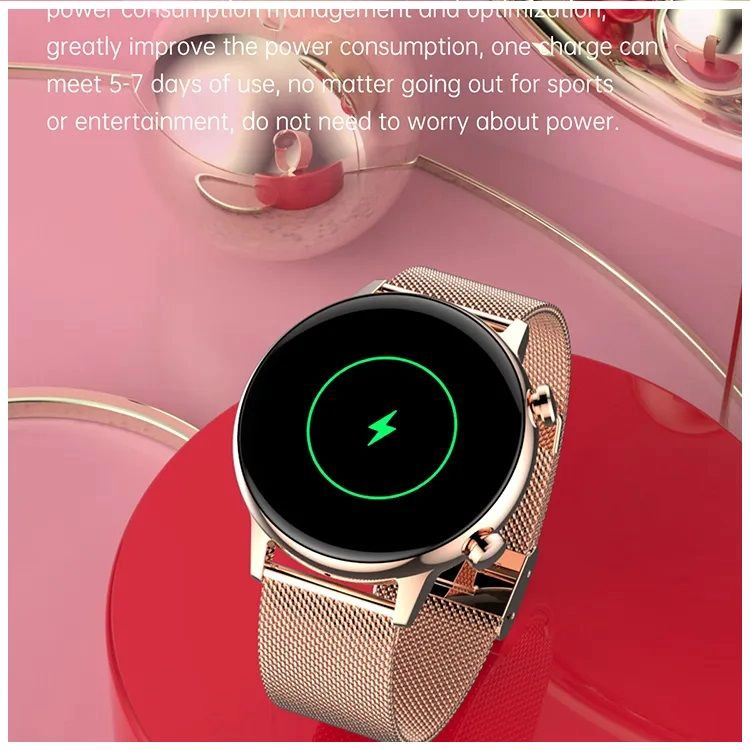 SMARTWATCH HK NEGRO PANTALLA AMOLED 2.01 MONITOR RITMO CARDÍACO - 6
