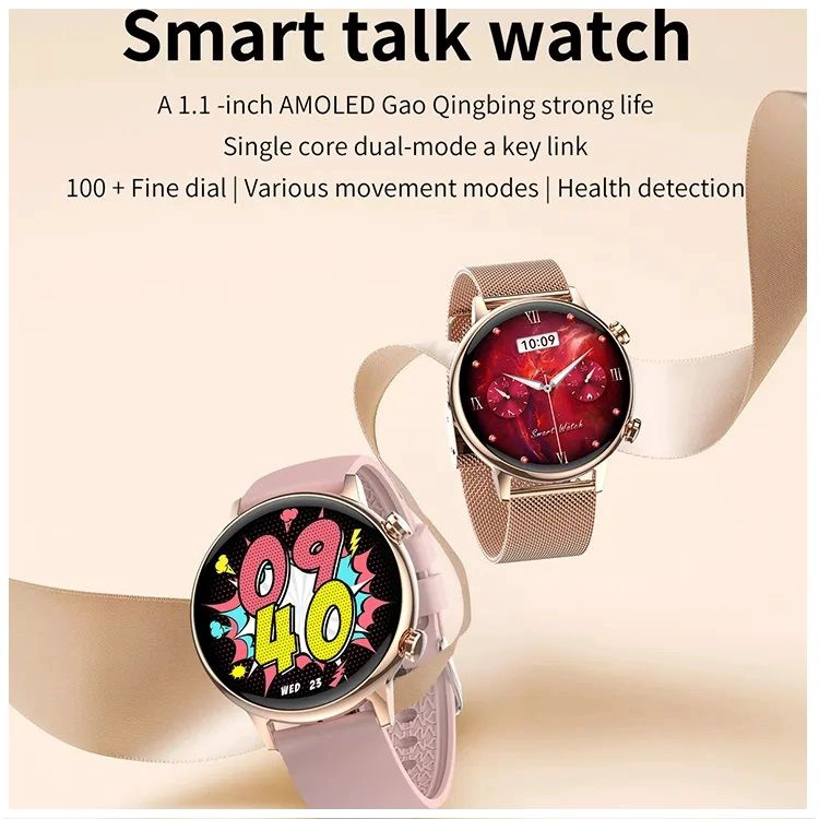 SMARTWATCH HK NEGRO PANTALLA AMOLED 2.01 MONITOR RITMO CARDÍACO - 7