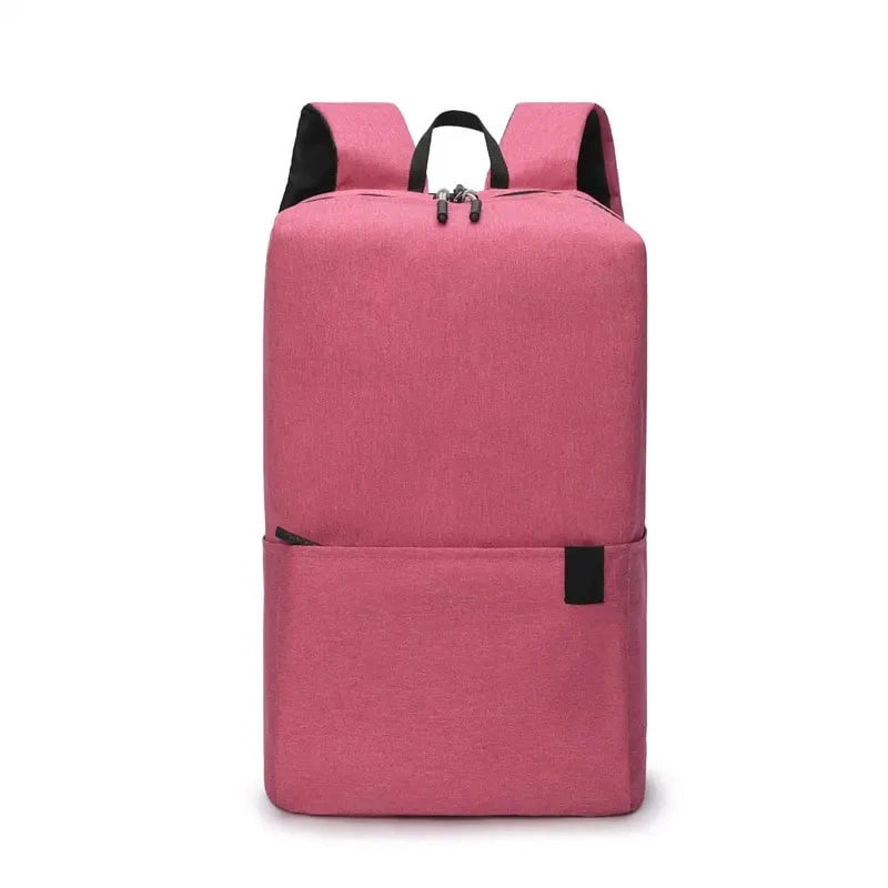 MOCHILA ROSADA EXCLUSIVA IMPERMEABLE Y SEGURA CON ESTILO - 1