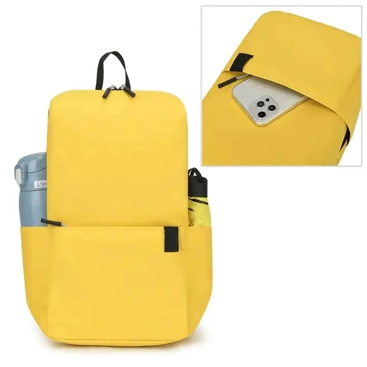 MOCHILA ROSADA EXCLUSIVA IMPERMEABLE Y SEGURA CON ESTILO - 3