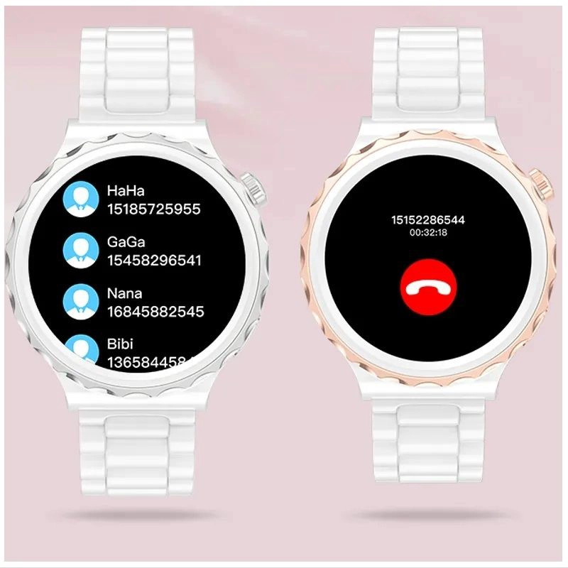 RELOJ INTELIGENTE SMARTWATCH BLUETOOTH ELEGANTE MUJER 360X360 D3PRO - 7