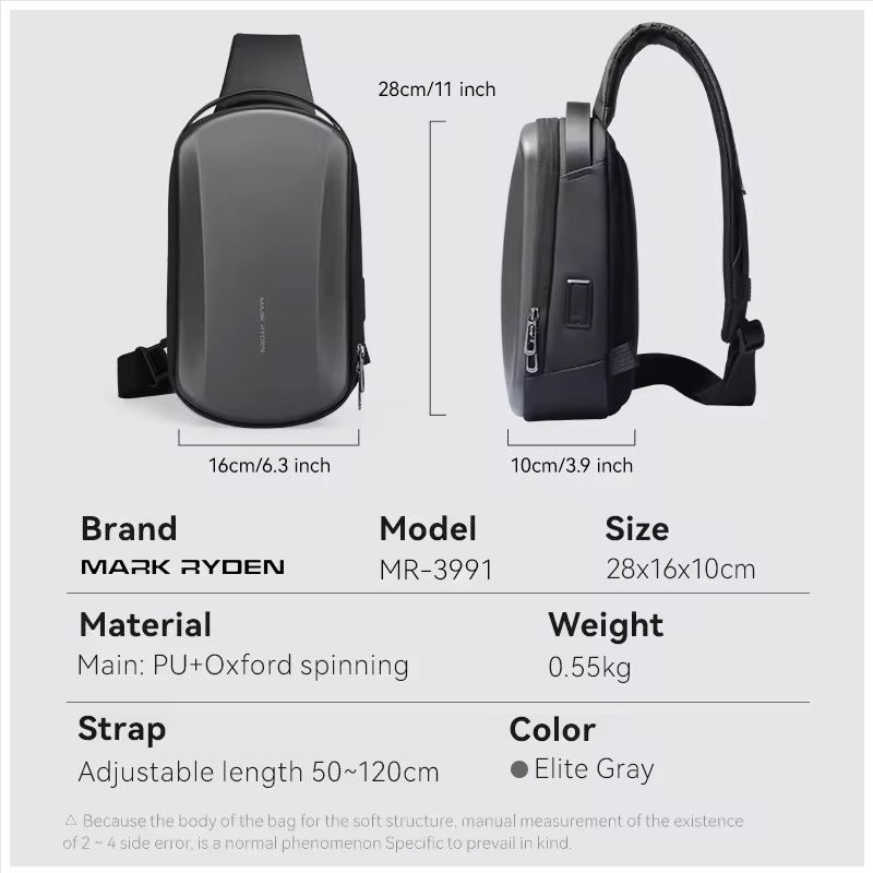 BOLSO ANTIRROBO MULTIFUNCIONAL PARA VIAJES Y OFICINA IMPERMEABLE - 9