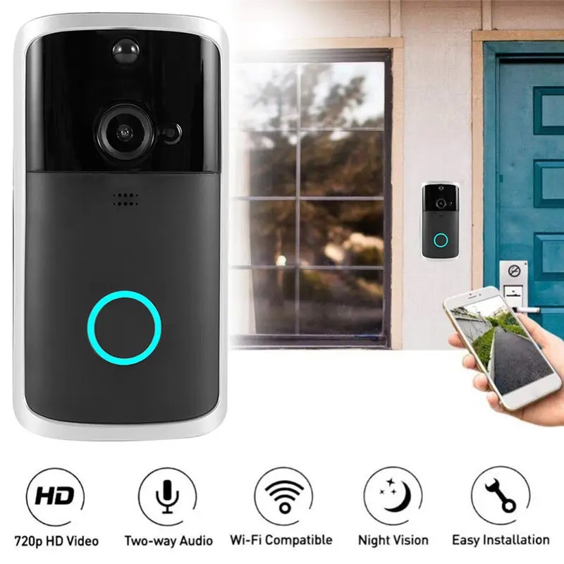 PORTERO WIFI DOORBELL INTELIGENTE CON TIMBRE PARA SMARTPHONE - 6