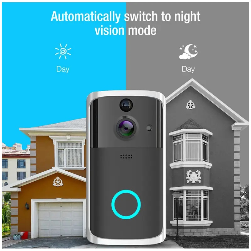 PORTERO WIFI DOORBELL INTELIGENTE CON TIMBRE PARA SMARTPHONE - 9