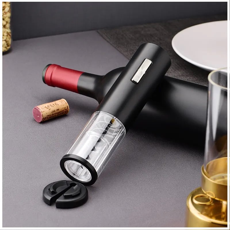SACACORCHOS ELÉCTRICO DESTAPADOR DE VINO AUTOMÁTICO RECARGABLE USB - 6