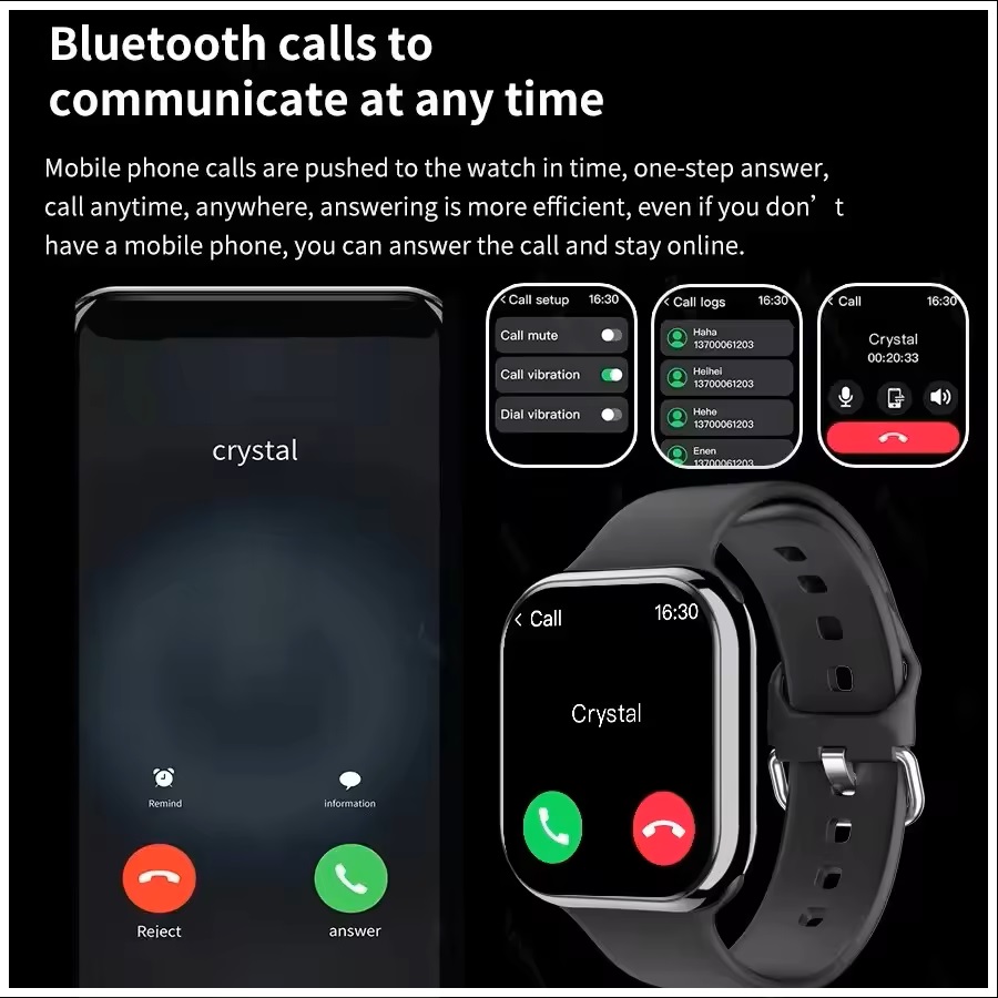 SMARTWATCH IW9 MINI CONEXIÓN BLUETOOTH 50 PANTALLA IPS IP68 - 5