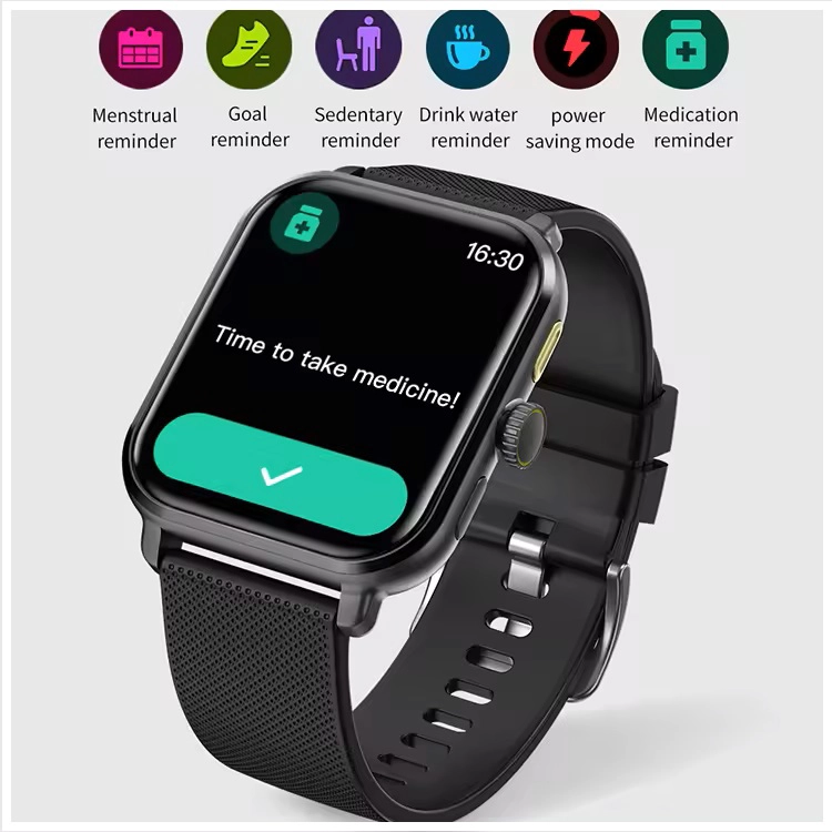 RELOJ INTELIGENTE M12 DE 1,83 PULGADAS CON RESPUESTA A LLAMADAS BT - 8