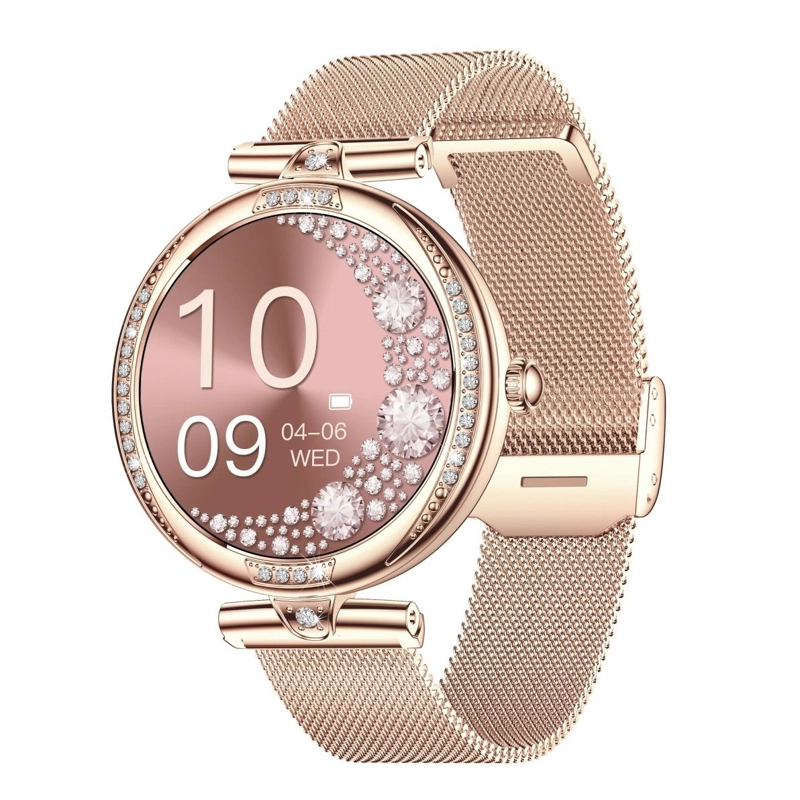 RELOJ INTELIGENTE NX17 PRO PANTALLA AMOLED LLAMADAS BLUETOOTH MONITOREO Y CORREA DE ACERO INOXIDABLE - 3