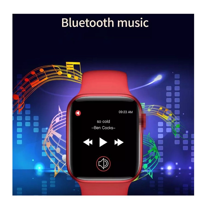 RELOJ INTELIGENTE SMARTWATCH BLUETOOTH X8 PRO ROJO - 3