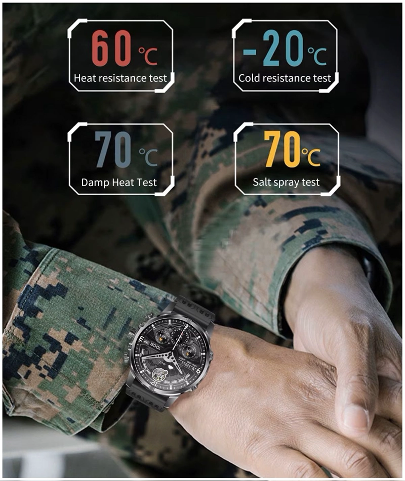 SMARTWATCH DEPORTIVO TACTICO AMOLED 1.75 IP67 600MAH ANDROID & IOS - 6