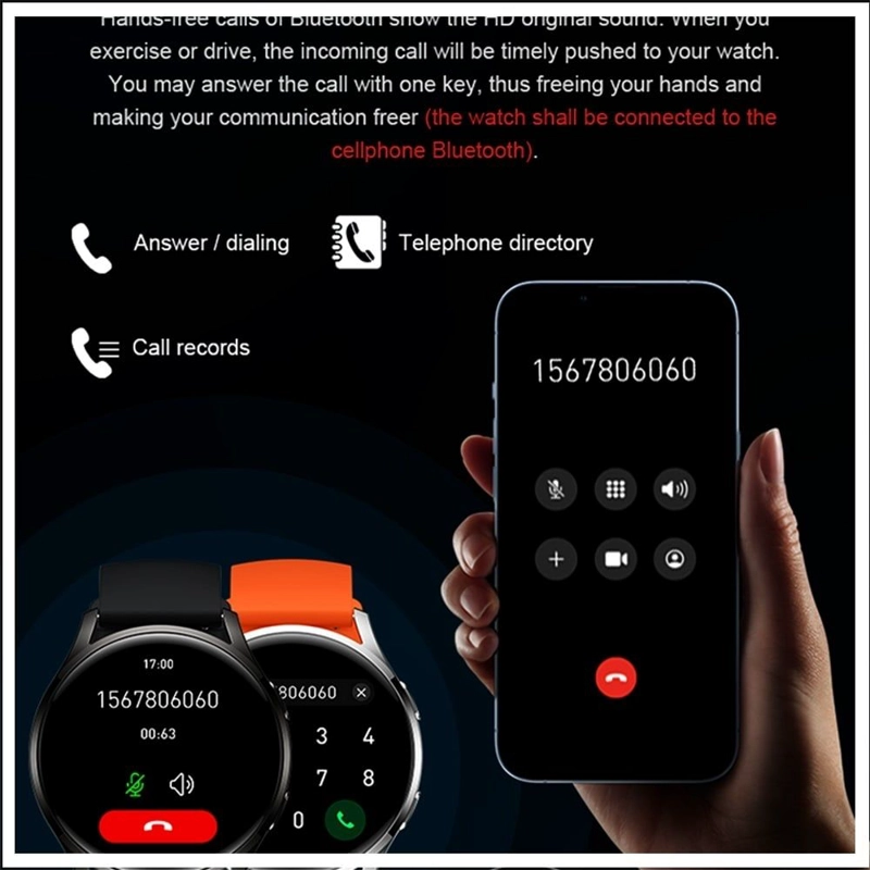 SMARTWATCH DEPORTIVO CON BLUETOOTH Y 24 MODOS DE FITNESS Y SALUD COMPATIBILIDAD UNIVERSAL IP67 - 6