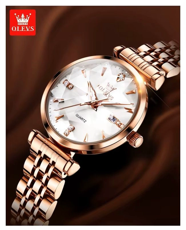 RELOJ DE CUARZO PARA MUJER CON ESFERA BLANCA CLASICA - 2