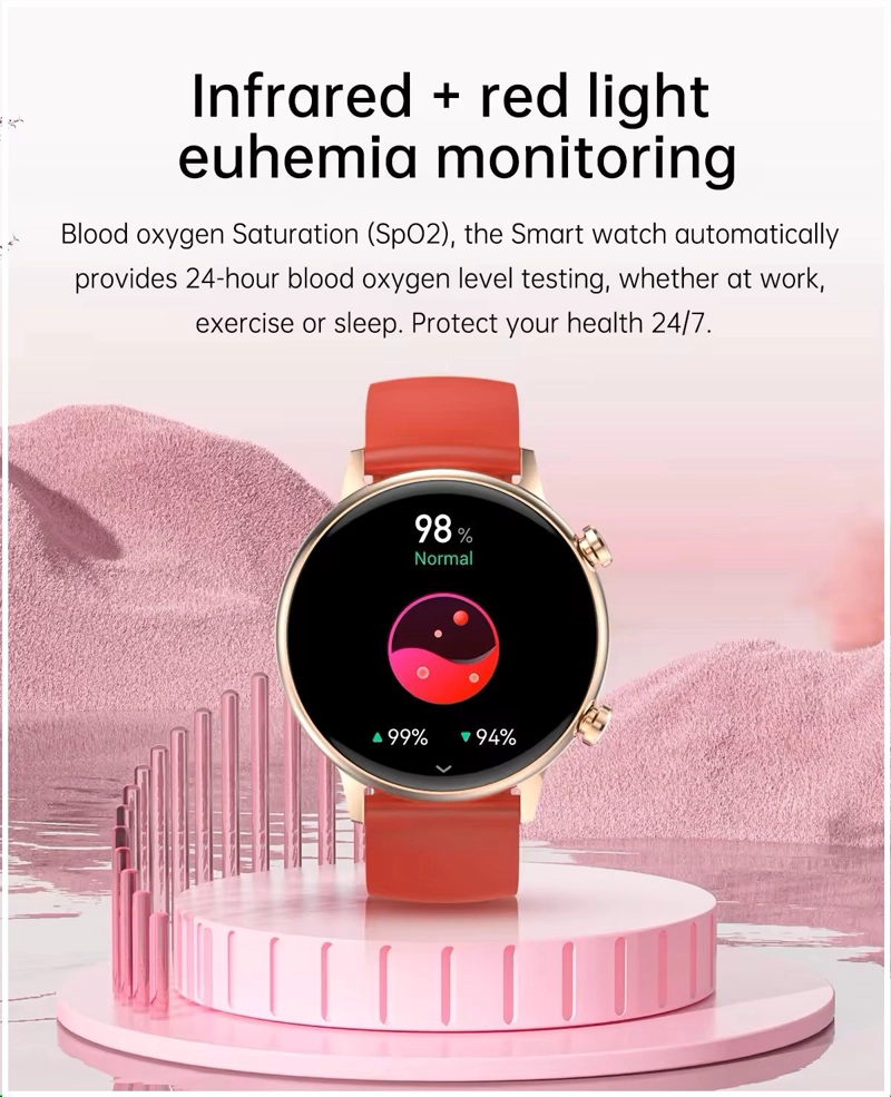SMARTWATCH HK39 PARA MUJER ELEGANCIA Y TECNOLOGIA AMOLED IP68 220 MAH - 3
