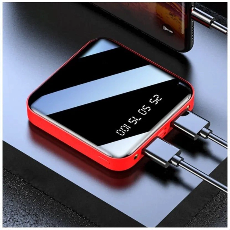 CARGADOR PORTATIL POWER BANK 10000 MAH 2USB MICRO USB LINTERNA - 2