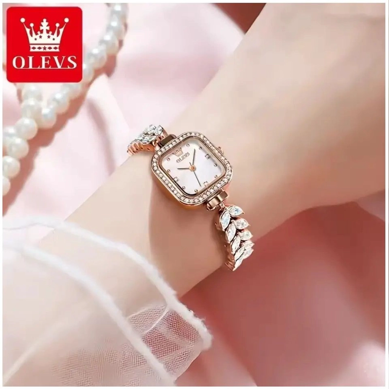 RELOJ DE MUJER ELEGANTE CON DISEÑO DE SIRENA CRISTALES DE ZIRCONIA - 3