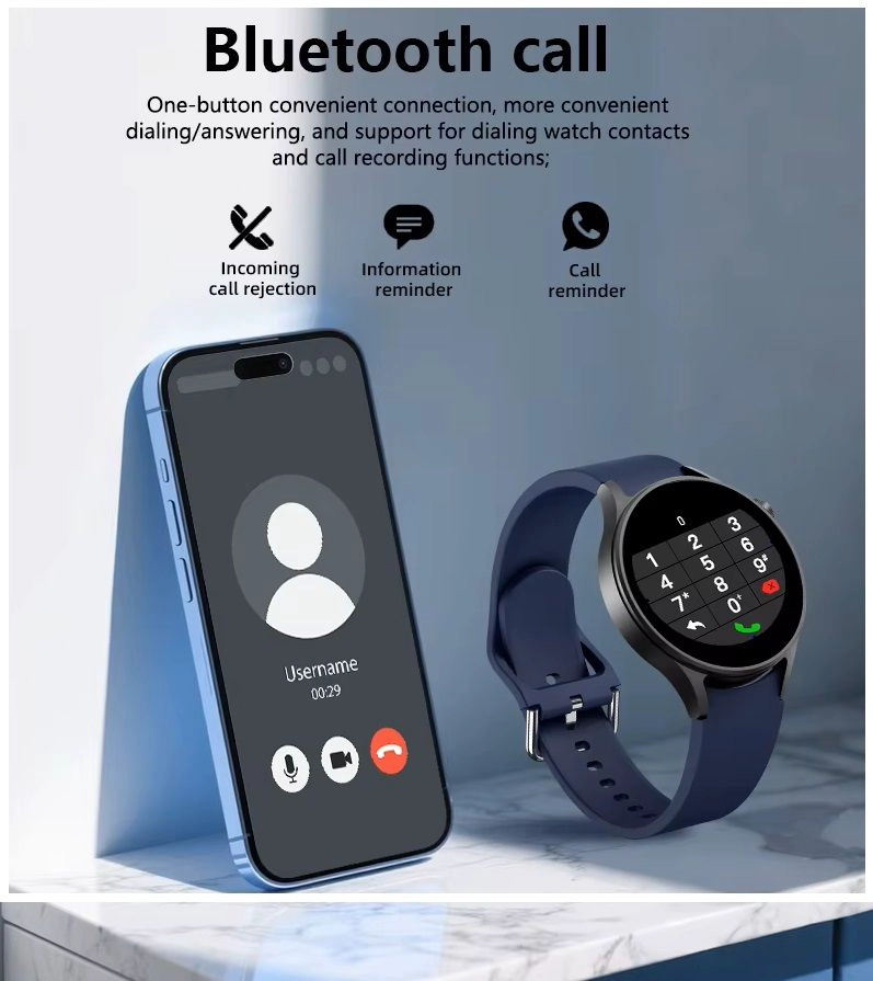 RELOJ INTELIGENTE C13 2025 LLAMADAS BLUETOOTH, MONITOR DE SALUD, RITMO CARDIACO, SUEÑO Y ACTIVIDAD - 6