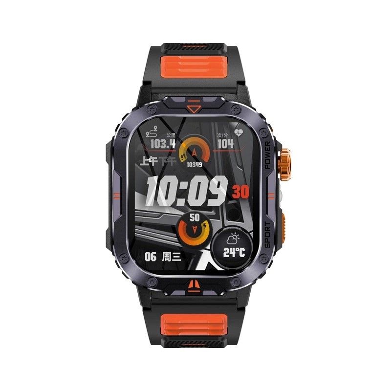 SMARTWATCH DEPORTIVO NX20 LLAMADAS BLUETOOTH MUSICA LINTERNA IP68 MONITOR SALUD Y DEPORTE - 5