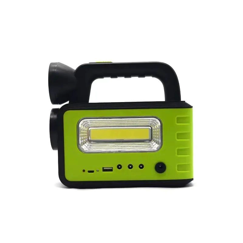 KIT SOLAR SISTEMA ILUMINACION LED RECARGABLE CAMPING EMERGENCIAS USB - 5