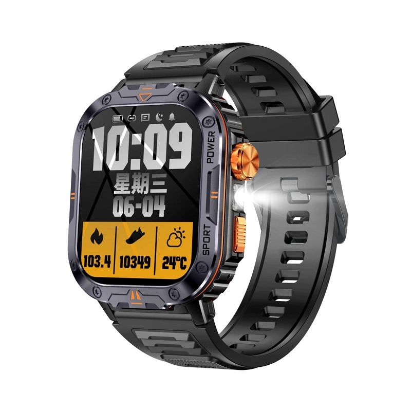 SMARTWATCH DEPORTIVO NX20 MEMORIA 4GB MUSICA LOCAL LINTERNA TACTICA NOTIFICACIONES SALUD DEPORTE - 3