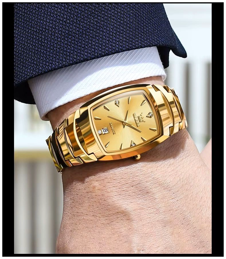 RELOJ DE PULSERA PARA HOMBRE CUARZO JAPONE S RESISTENTE AL AGUA 30M - 5