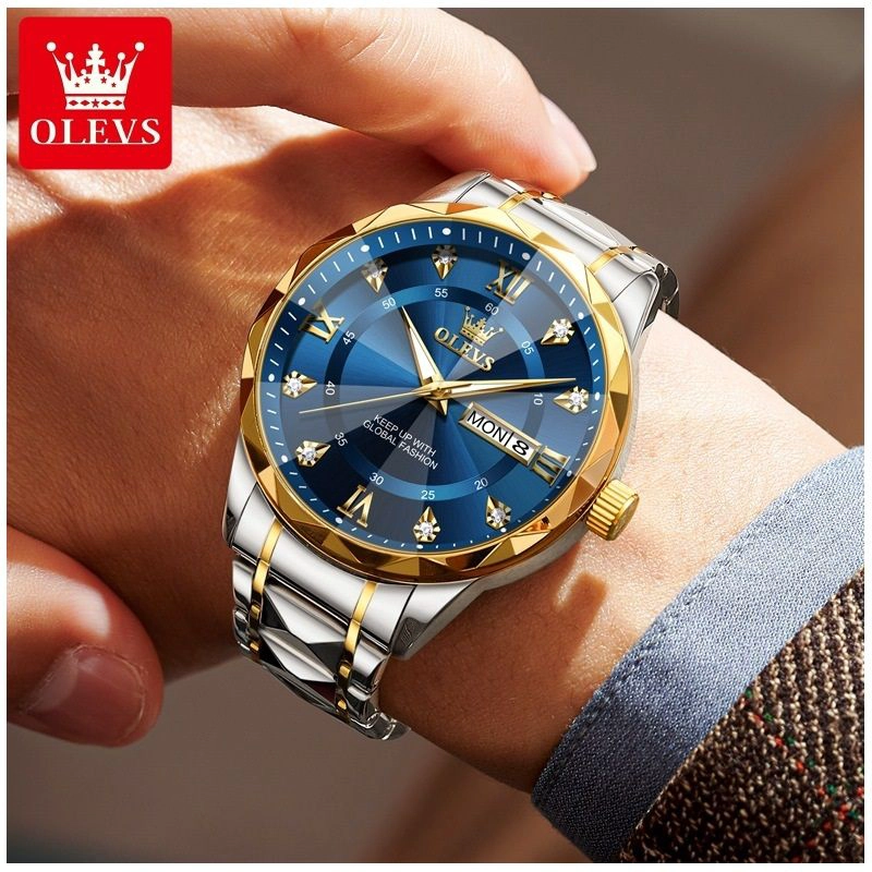 RELOJ DE PULSERA DE CUARZO PARA HOMBRE ELEGANCIA RESISTENCIA - 2