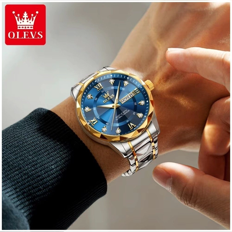 RELOJ DE PULSERA DE CUARZO PARA HOMBRE ELEGANCIA RESISTENCIA - 5