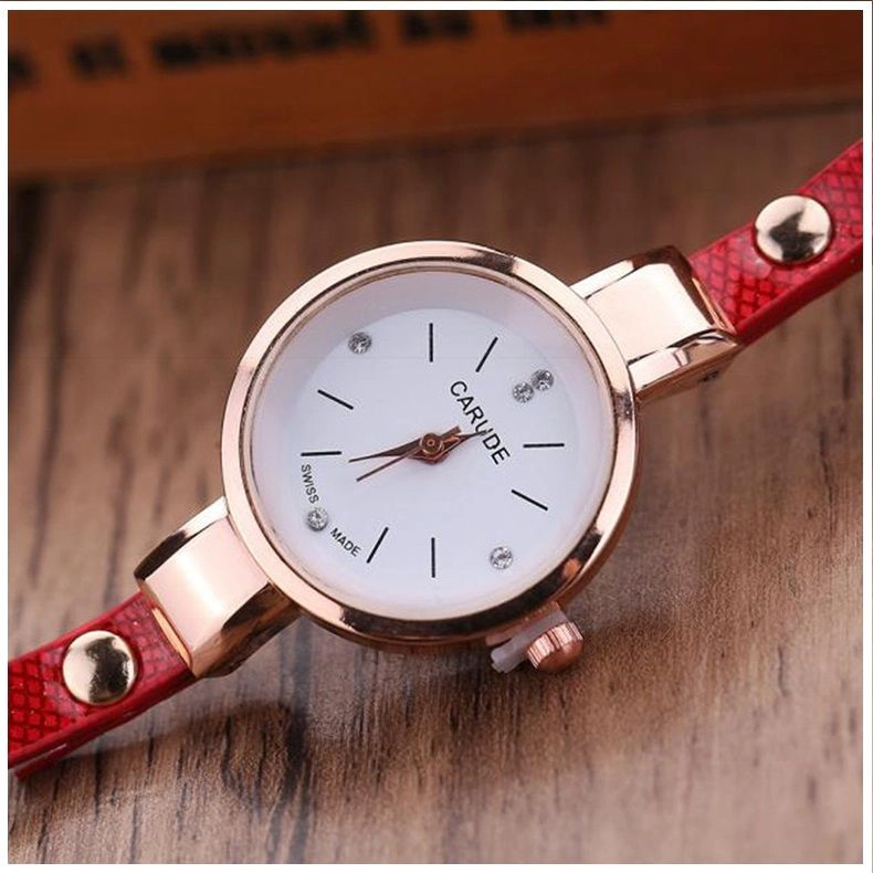 RELOJ DE LUJO PERSONALIZADO PARA MUJERES CON INCRUSTACIONES Y PULSERA LARGA ELEGANTE - 2
