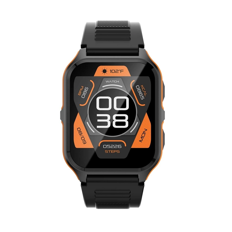 SMARTWATCH DEPORTIVO OUTDOOR LLAMADAS BLUETOOTH MONITOR DE SALUD 247 NOTIFICACIONES IP68 - 2