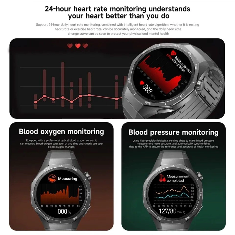 SMARTWATCH RELOJ INTELIGENTE SK40 DEPORTIVO COMPATIBLE 3 CORREAS INTERCAMBIABLES SALUD COMPATIBLE - 2